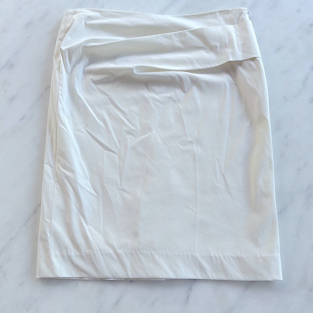 Brunello Cucinelli side zip mini skirt